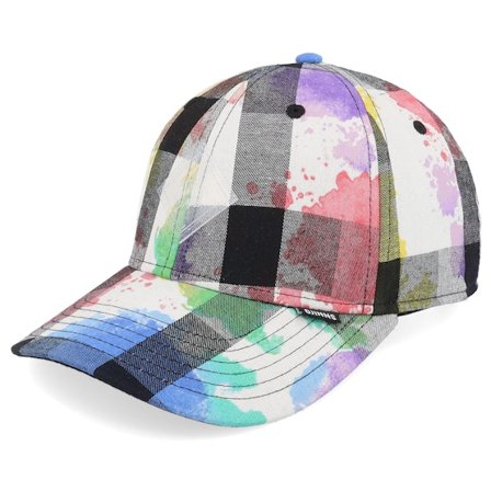Djinns - Multi adjustable Cap - Truefit Dirty Check Black/Multi Adjustable @ Hatstore