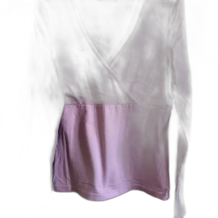 Ljuslila omlottopp från Vero Moda
