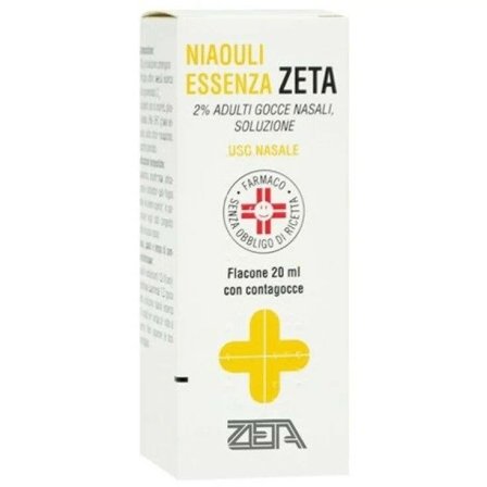 Zeta Farmaceutici Niaouli Essenza Gocce Nasali 2% 20ml