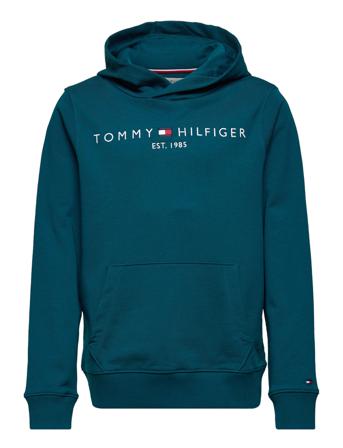 U Essential Hoodie Hettegenser Genser Blå Tommy Hilfiger