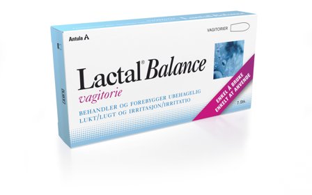 Lactal balance vagitorier 7 stk