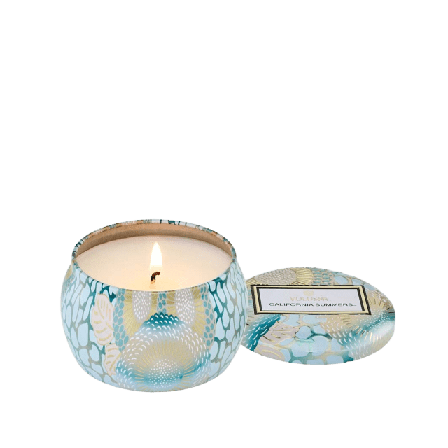 Voluspa California Summers Mini Tin Candle Doftljus & rumsdofter Unisex 113 g