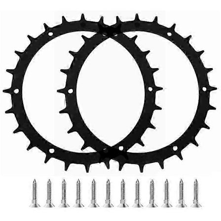Kompatibel med Bosch Indego M+ 700 / M 700 / S+ 500 / S 500 / XS 300 Plæneklipper 2 RSWB-01 søm + 12 selvskærende skruer