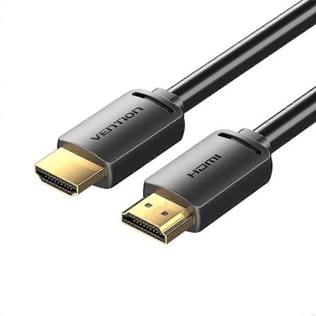 Typ A VENTION ALJBH 2m HDMI Hane till Hane Guldpläterad Adapterkabel 4K 60Hz PVC-kabel