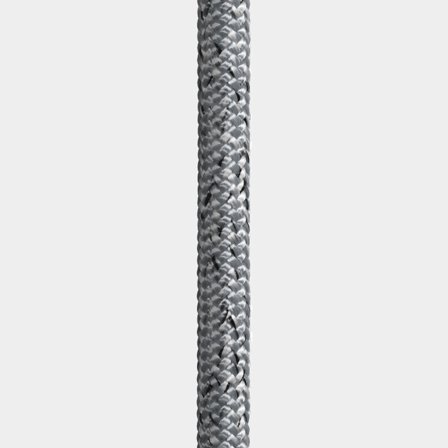 Rope by the metre Regatta Ropes Lyon, Haytex HT core, 32-braided polyester cover, grey/white/black, Ø8 mm