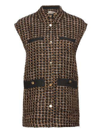 Yama Zui Waistcoat Brown MOS MOSH