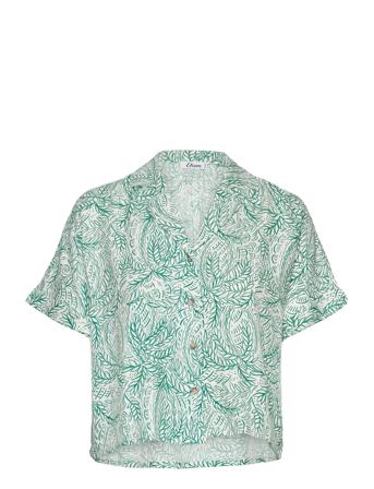 Atipa - Chemise Topp Grønn Etam*Betinget Tilbud
