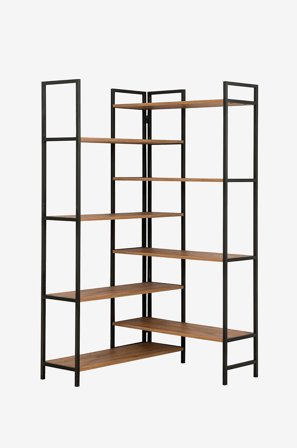 Hanah Home - Kirjahylly-Wonder - Ruskea - Kirjahyllyt - - Homeroom