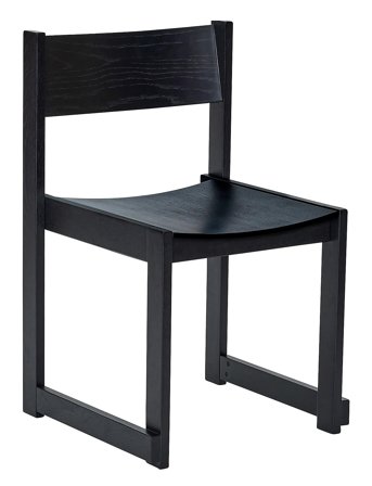Hübsch Forma Dining Chair - Black - ONE SIZE