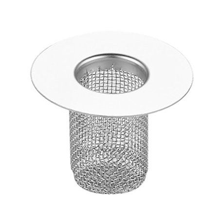 Rustfri stål vaskesi, tilstopningsfri, let at rengøre, afløbsstopper til hjemmet