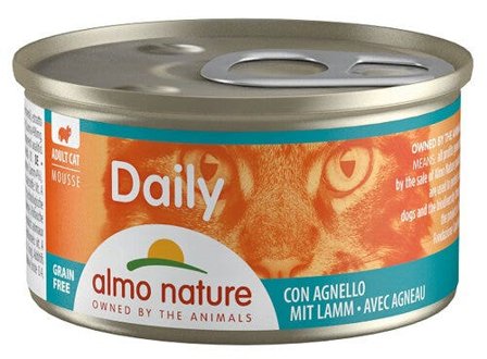 Almo Nature Daily Mousse Con Agnello Per Gatti Adulti 85g