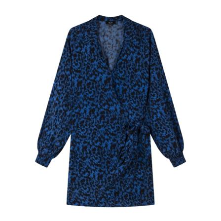 Alix The Label, Short Dresses Blauw, Dames, Maat:S