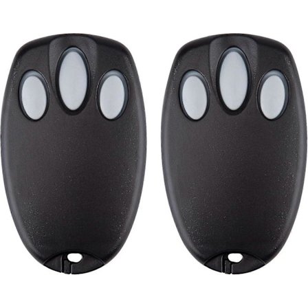Universal Garagedørsfjernbetjening 2-pak til Chamberlain LiftMaster med Rullende Kodeteknologi