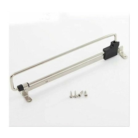 Klädstång Självutdragande klädstång för garderob längd 350 mm