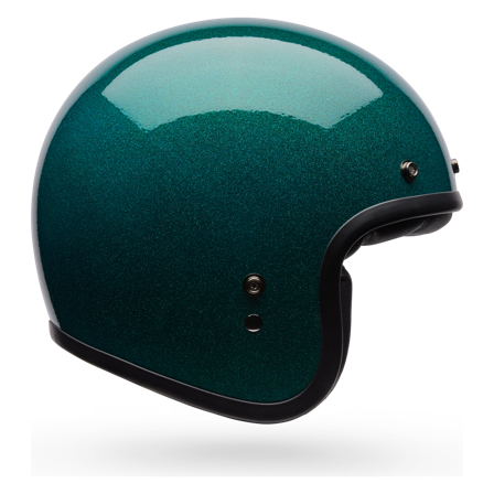 Bell Custom 500 Flake Öppen Hjälm Smaragdgrön M