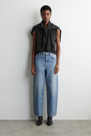 COS Women's Jeans Arch Affusolati in Blu