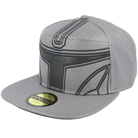 Difuzed - Grau snapback Cap - The Mandalorian Silver Snapback @ Hatstore