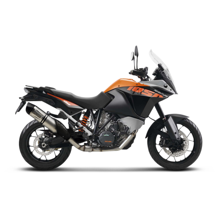 Slip-On LeoVince LV One EVO Stainless Steel/ Carbon - KTM 1050 Adventure 2015-2016