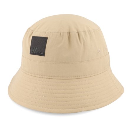 Jack Wolfskin - Beige bucket Cappello - Lightsome Hat Sand Storm Bucket @ Hatstore