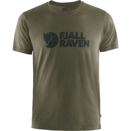 Fjällräven Men's Fjällräven Logo T-shirt Men short-sleeved sweaters Green XL