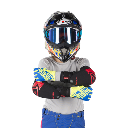 Acerbis X-Soft Armbågsskydd Barn Svart/Röd