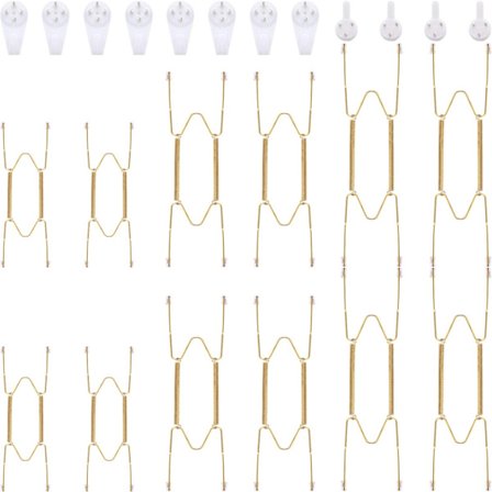 12-osainen näkymätön tauluteline seinälle, ruostumaton teräs