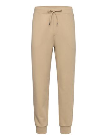 Double-Knit Jogger Pant Bottoms Sweatpants Beige Polo Ralph Lauren