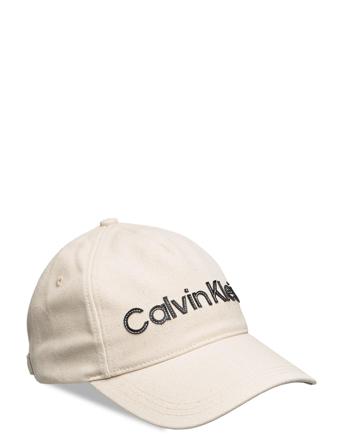 Calvin Resort Bb Cap Accessories Headwear Caps Beige Calvin Klein
