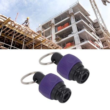 2 kpl Ruuvibittipitoimen Quick Fix -pikavapautus, kulutuskest v bittiavaimenper 1/4 tuuman halkaisijaltaan ty kaluille, violetti