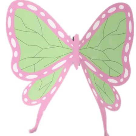 Kimetsu no Yaiba Shinobu Kochou perhoskoriste hiusklipsi käsintehty cosplay-asuste lahjaksi lapsille