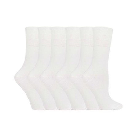 Pk Dame Bomull Ikke-Elastiske Diabetessokker