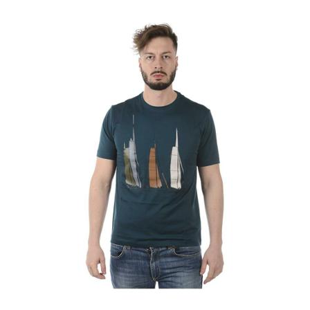 Z Zegna, T-shirt Groen, Heren, Maat:M