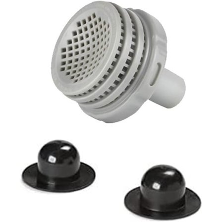 Munstyckessats för Intex - Sil - Anslutningsgaller - Poolpumps inloppsmunstycke