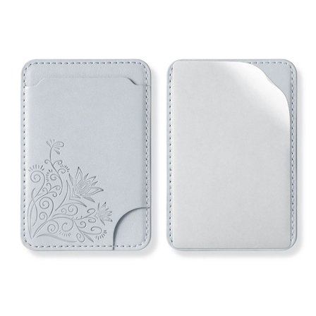 Telefon Baksida Kort Väska Korthållare GRÅ