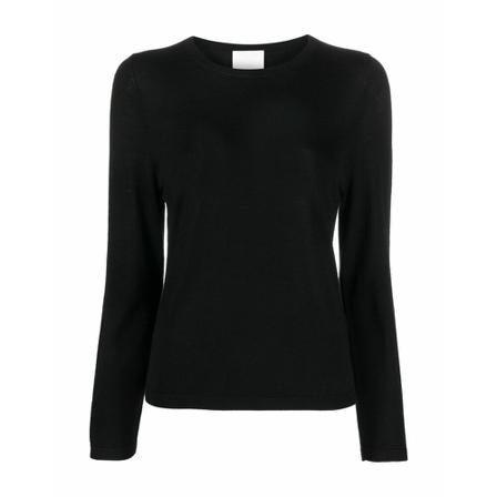 Allude - Stickade Tröjor & Koftor - Svart - Dam - Storlek: M, Dam, Storlek: M