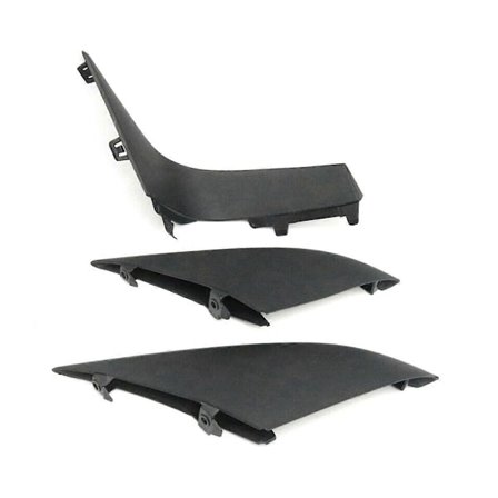 Nedre Främre Stötfångare Dimljus Grill List Trim för Porsche Macan 95B 2014-2018