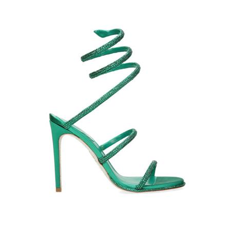 René Caovilla Sandalen , Groen , Dames , Maat: 39 EU