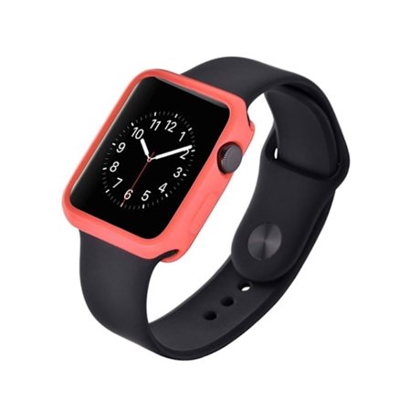 Devia Apple Watch 38mm silikonskal - Rosa