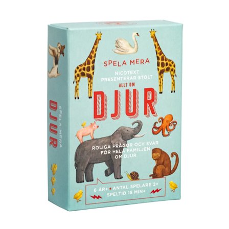 Spela mera: Allt om djur (bok)