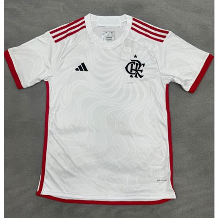 2024-2025 CR Flamengo Bortedrakt Hvit Fotball T-skjorte S-2XL