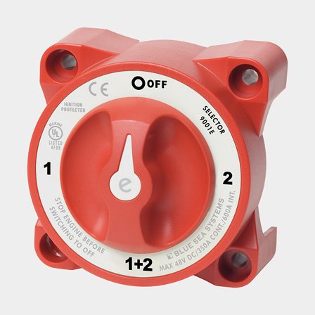 Główny wyłącznik Blue Sea e-Series 9001e, 12 - 32 V, 300 - 2000 A - Jachtowa