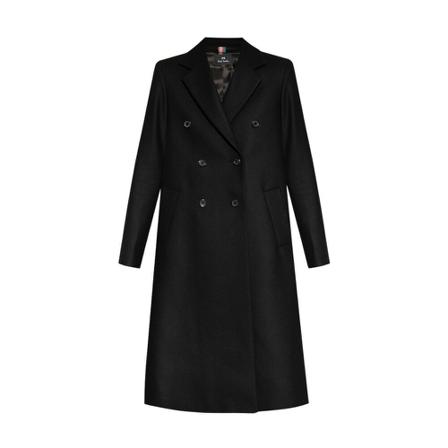 PS By Paul Smith, Double-breasted coat Zwart, Dames, Maat:S
