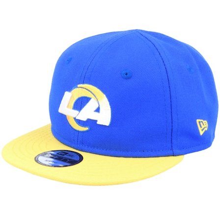 New Era - NFL Blå snapback Caps - Kids Los Angeles Rams My 1St 9FIFTY Blue/Yellow Strapback @ Hatstore