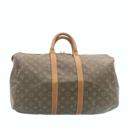 Louis Vuitton Vintage, Pre-owned Keepall 45 Bruin, Dames, Maat:ONE Size