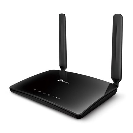 TP-Link Archer MR200 4G-ruter AC750 WWAN - 3-portssvitsj - GigE - 802.11a/b/g/n/ac - Dobbeltbånd