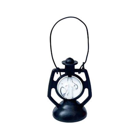 Miniature petroleum orkanlampe til legehuslegetøj Mini lysestage Lanterne tilbehør til 1:12 dukkehusmøbler til