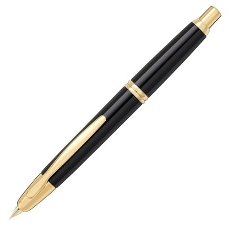 Capless Fountain pen Black/Gold