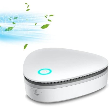 Mini Luktborttagare – Portabel Luftrenare Effektiv Rök- och Luktborttagare för Hem, Bil, Kylskåp & Skåp