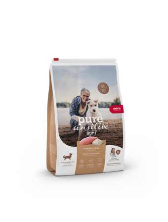 Mera Petfood - Pure Sensitive Adult Mini Kalkon & Ris 4 kg - Hund - Hundefôr & hundemat - Tørrfôr for hund - ZOO.no