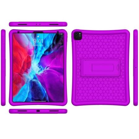 iPad Pro 12.9 (2021) / (2020) ainutlaatuinen silikonisuojus - Violetti Purple